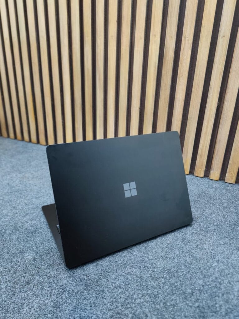 surface laptop 4 back side view